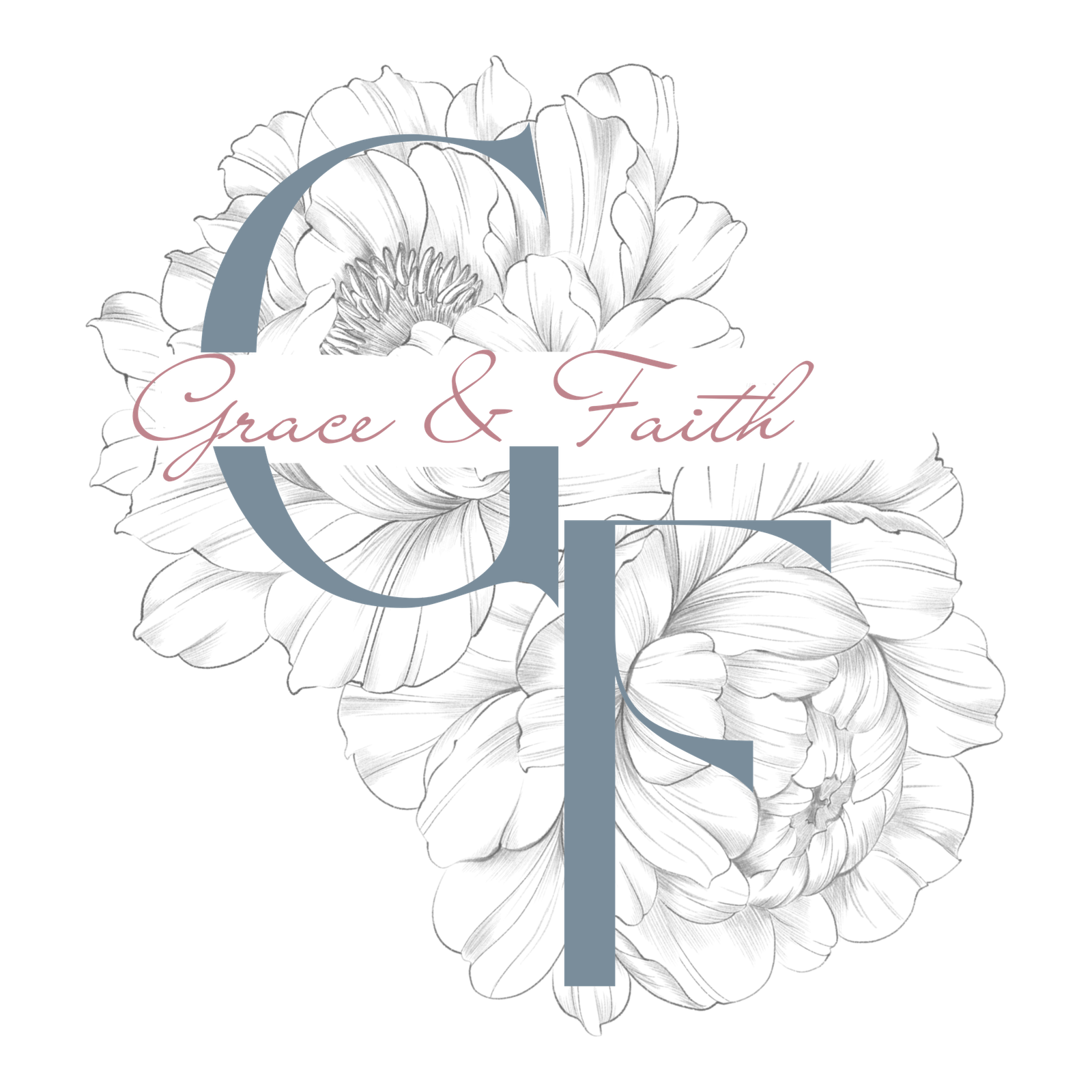 grace & faith logo blue